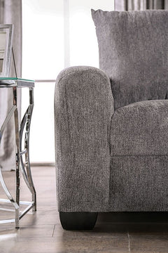 Dagmar Gray Loveseat - Ornate Home