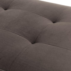 Dahlia Gold/Brown Velvet Accent Bench - Ornate Home