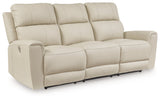Dahlmoore Almond Power Reclining Sofa and Loveseat (Online Special Price) - Ornate Home