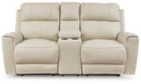 Dahlmoore Almond Power Reclining Sofa and Loveseat - Ornate Home