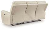 Dahlmoore Almond Power Reclining Sofa and Power Recliner (Online Special Price) - Ornate Home