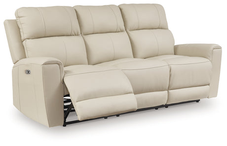 Dahlmoore Almond Power Reclining Sofa and Power Recliner - Ornate Home