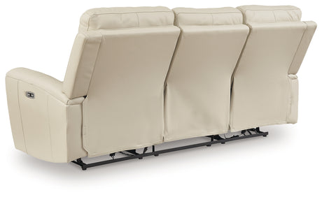 Dahlmoore Almond Power Reclining Sofa and Power Recliner - Ornate Home