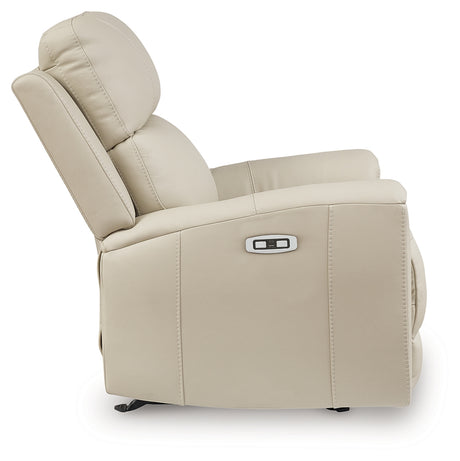 Dahlmoore Almond Power Reclining Sofa and Power Recliner - Ornate Home