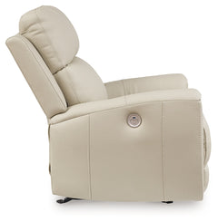 Dahlmoore Almond Power Rocker Recliner - Ornate Home