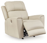 Dahlmoore Almond Power Rocker Recliner - Ornate Home