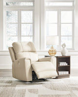 Dahlmoore Almond Power Rocker Recliner - Ornate Home