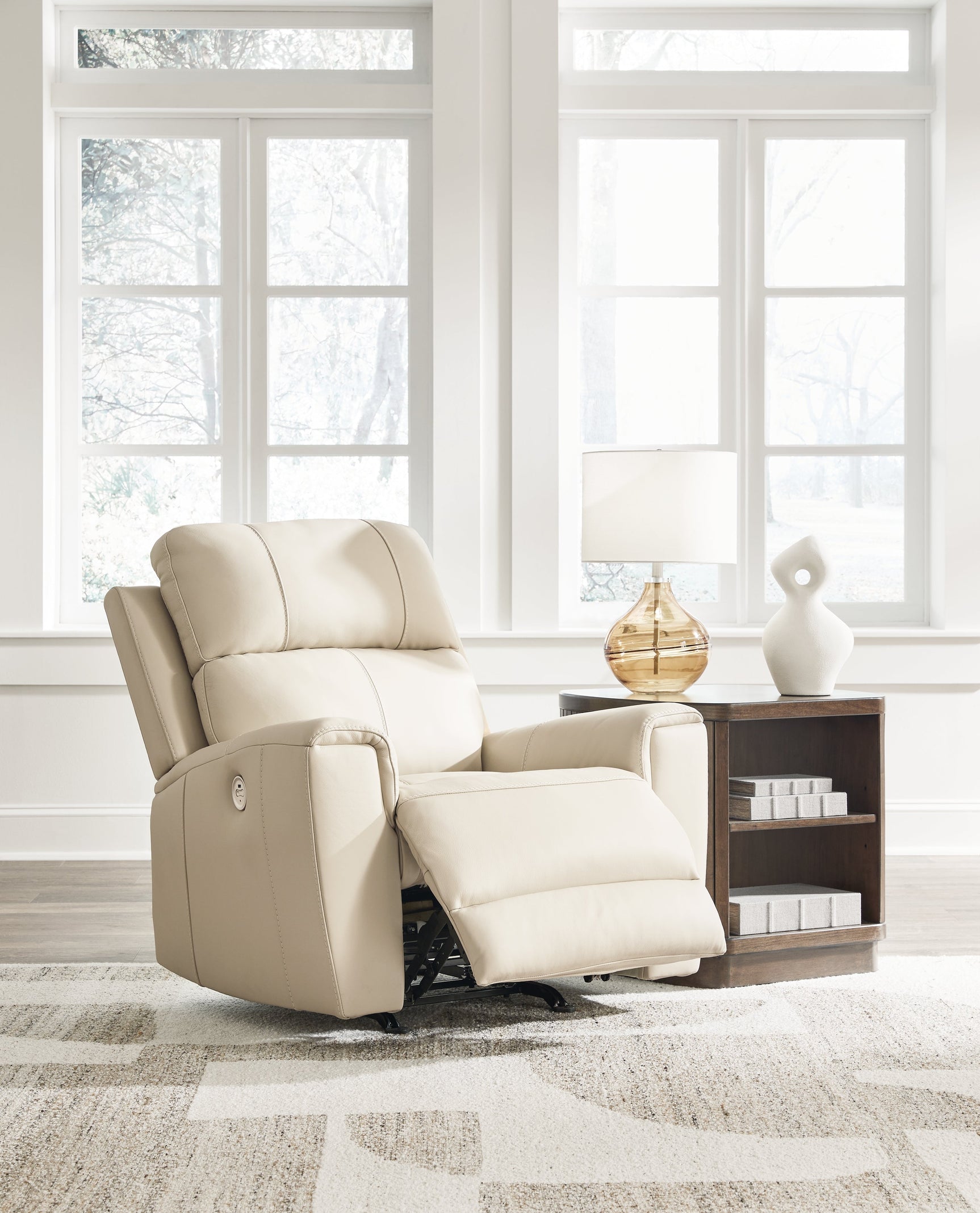 Dahlmoore Almond Power Rocker Recliner - Ornate Home