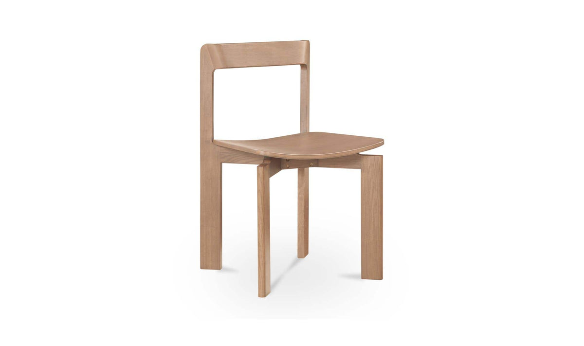 Daifuku Brushed Natural Oak Dining Chair (Set of 2) - Ornate Home