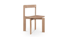 Daifuku Brushed Natural Oak Dining Chair (Set of 2) - Ornate Home