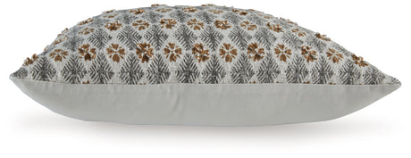 Dainwick White/Gray/Brown Pillow - Ornate Home