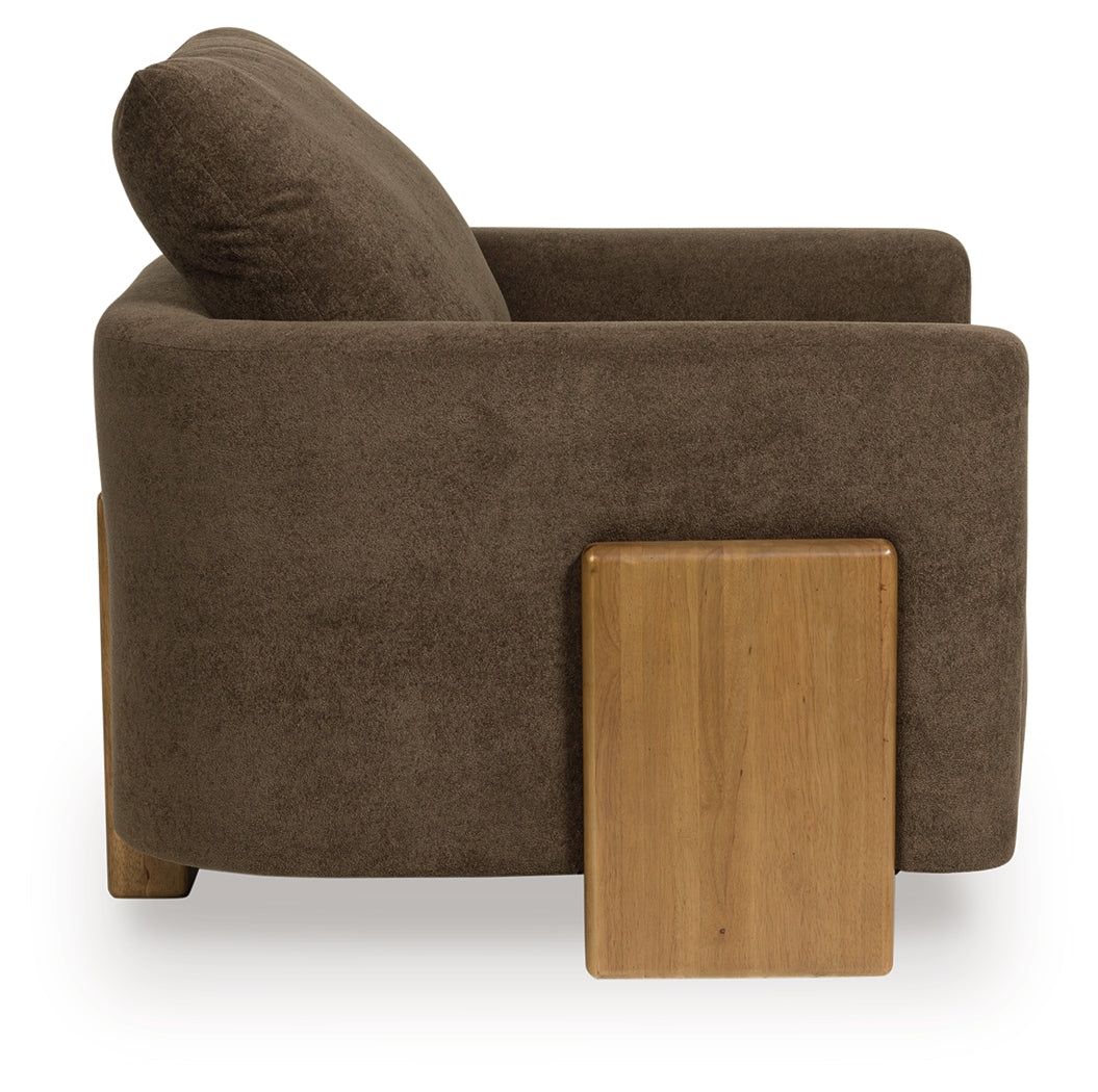 Dairlett Brown Accent Chair (Online Special Price) - Ornate Home