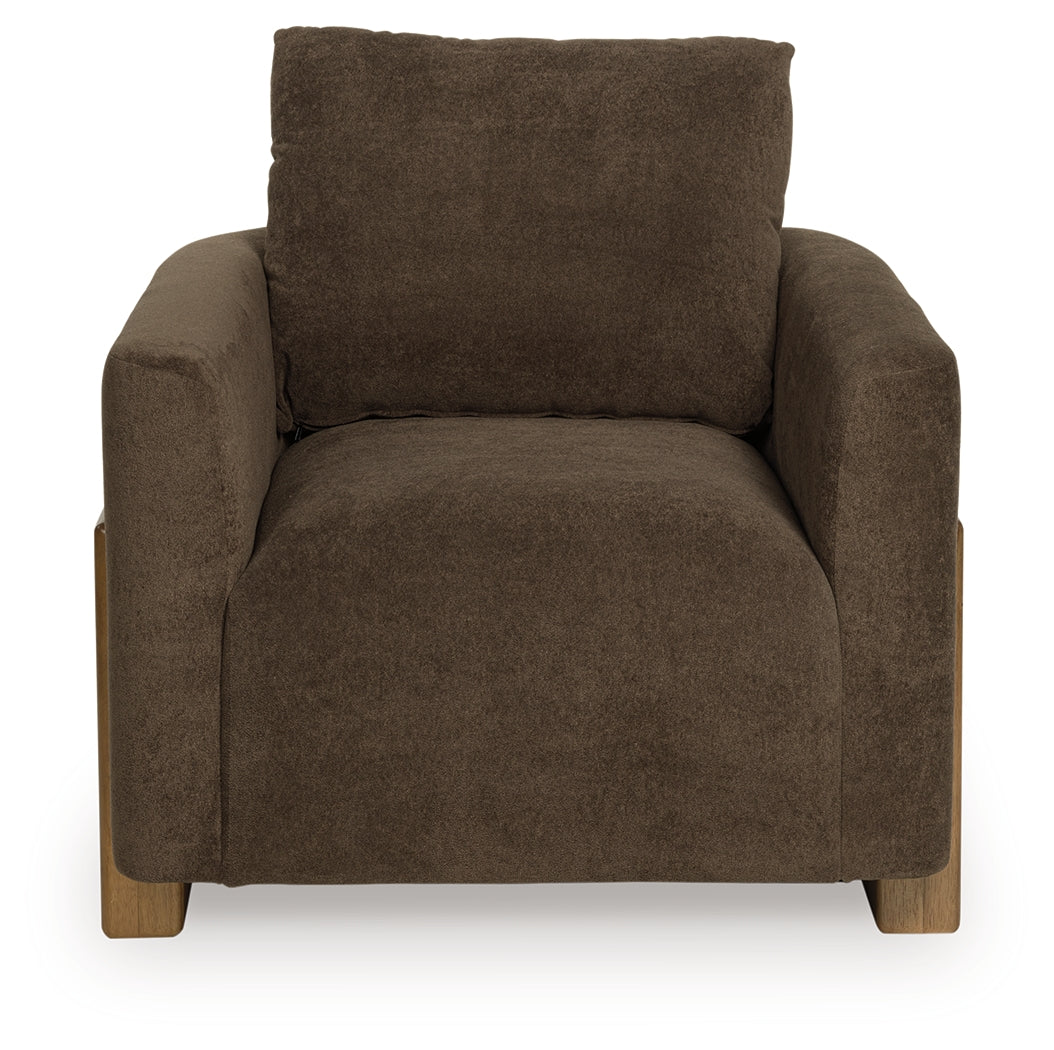 Dairlett Brown Accent Chair - Ornate Home