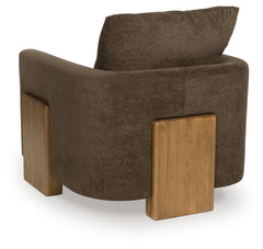 Dairlett Brown Accent Chair - Ornate Home