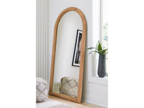 Dairville Brown Floor Mirror - Ornate Home