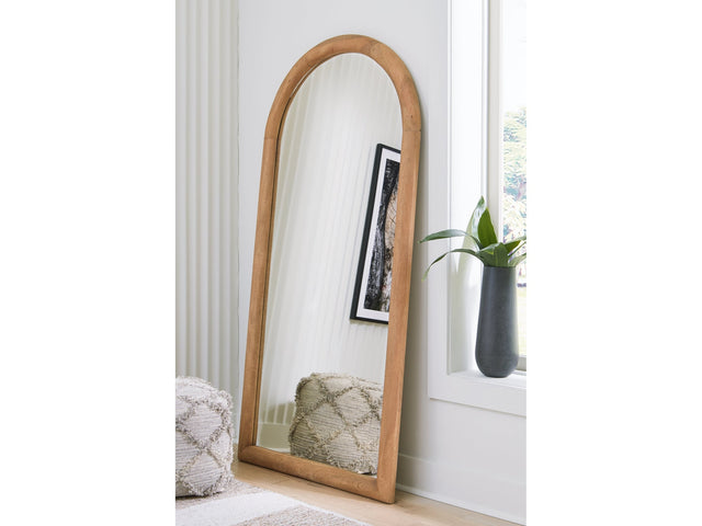 Dairville Brown Floor Mirror - Ornate Home