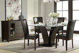 Daisy Brown Side Chair (Set of 2) - Ornate Home