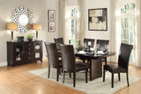Daisy Brown Side Chair (Set of 2) - Ornate Home