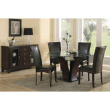 Daisy Brown Side Chair (Set of 2) - Ornate Home