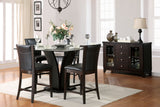 Daisy Espresso Counter Height Table - Ornate Home