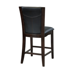 Daisy Espresso-/ Dark Brown 5-piece Dinig Table Set - Ornate Home