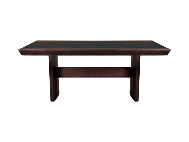 Daisy Espresso Dining Table - Ornate Home