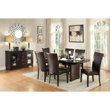 Daisy Espresso Dining Table - Ornate Home