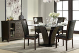 Daisy Espresso Dining Table - Ornate Home