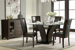 Daisy Espresso Dining Table - Ornate Home