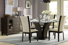 Daisy Espresso Dining Table - Ornate Home