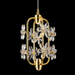 Daisy Gold 20" Crystal LED Chandelier - Ornate Home