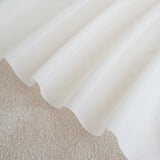 Daisy Striped Sofa Cover with Sheer Ruffle Skirt, Floral Soft Slipcover Blanket - Ornate Home