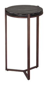 Daiza Bronze Side Table - Ornate Home