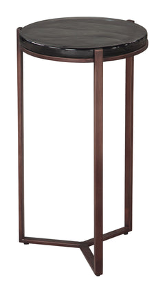 Daiza Bronze Side Table - Ornate Home