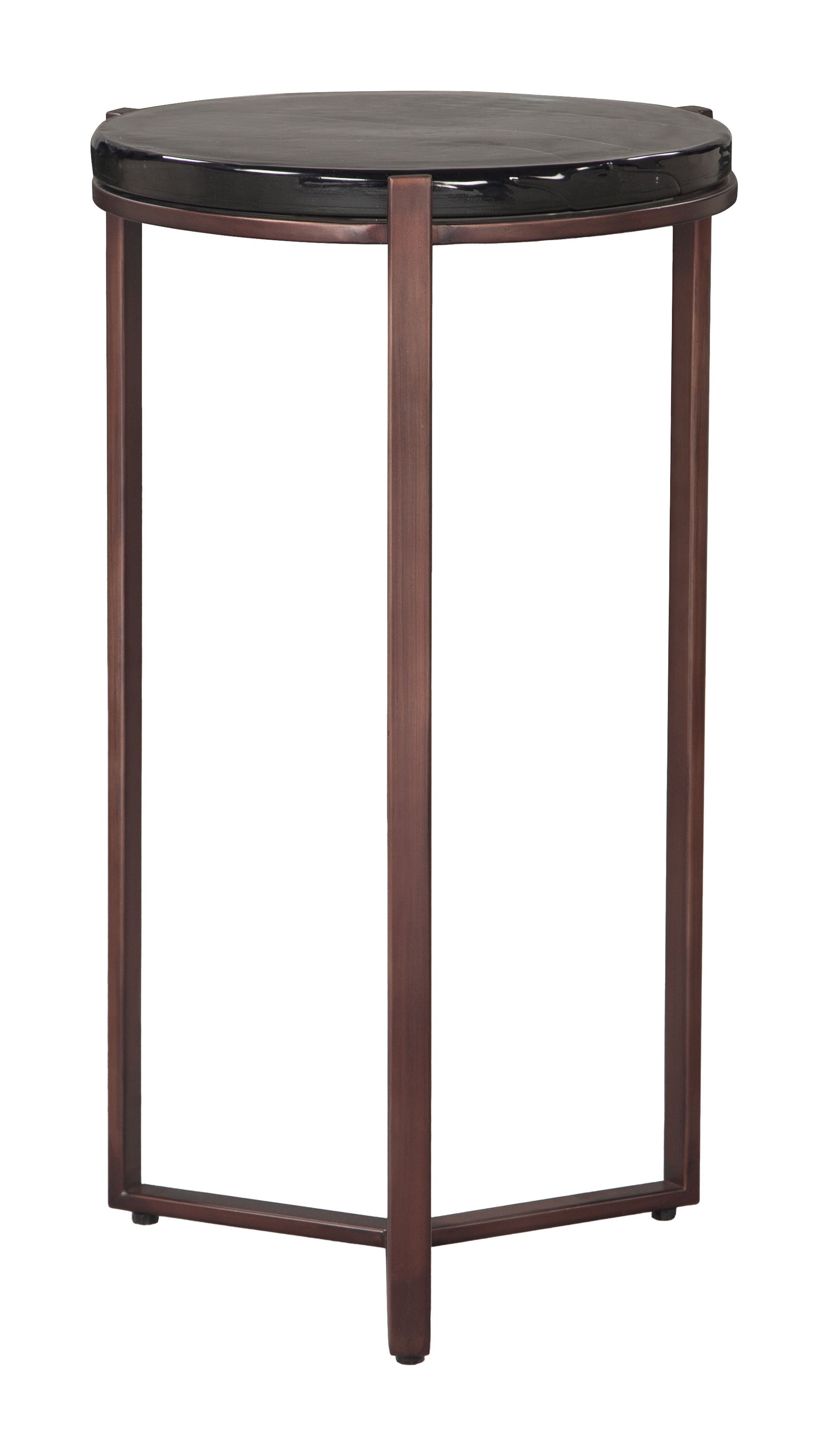 Daiza Bronze Side Table - Ornate Home