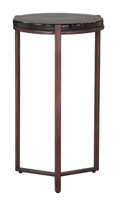 Daiza Bronze Side Table - Ornate Home