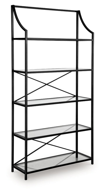 Dakerwell Antique Black Bookcase - Ornate Home