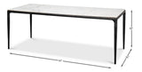 Dakor Black Dining Table - Ornate Home