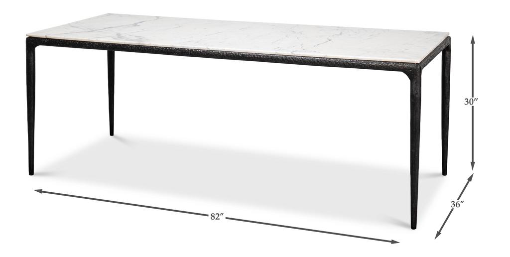 Dakor Black Dining Table - Ornate Home