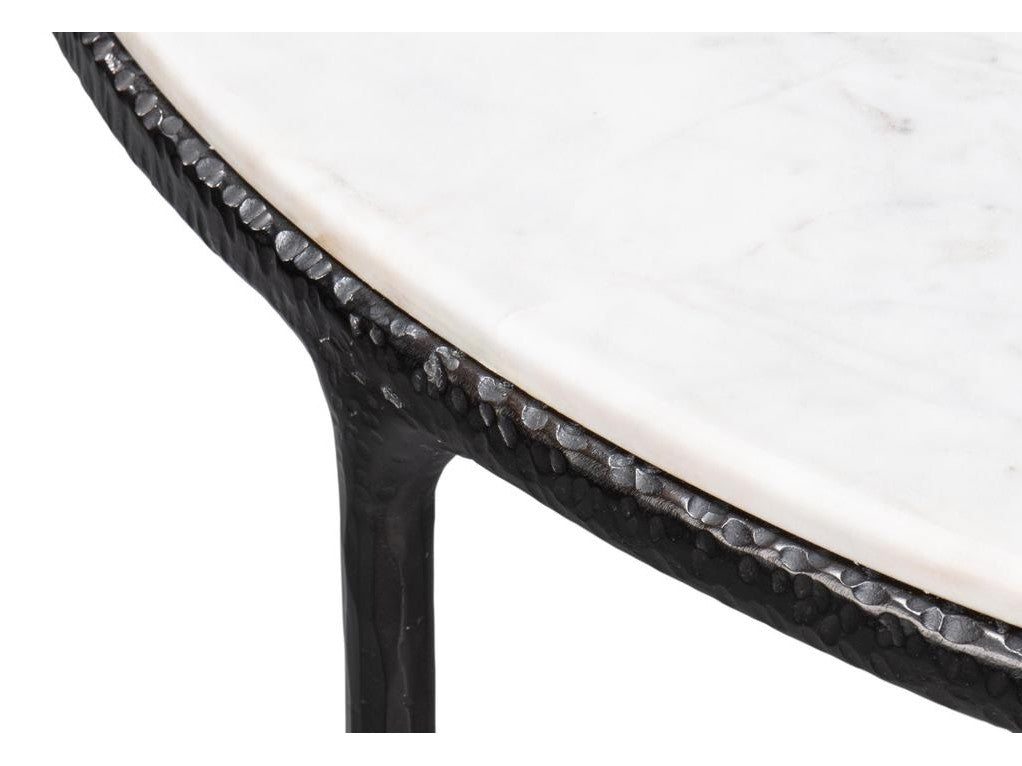 Dakor Black Round Breakfast Table - Ornate Home