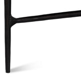 Dakor Black Round Breakfast Table - Ornate Home