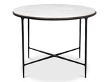Dakor Black Round Breakfast Table - Ornate Home