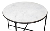 Dakor Black Round Breakfast Table - Ornate Home
