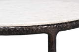 Dakor Black Round Side Table - Ornate Home