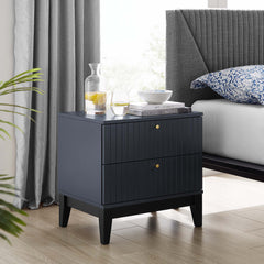 Dakota Blue Nightstand - Ornate Home