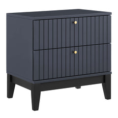 Dakota Blue Nightstand - Ornate Home