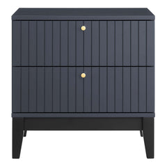 Dakota Blue Nightstand - Ornate Home
