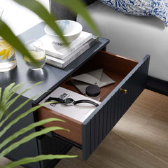 Dakota Blue Nightstand - Ornate Home