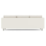 Dakota Ivory -Fabric Sofa Without Pillows - Ornate Home