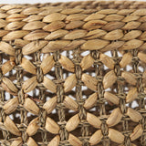 Dakota Medium Brown Seagrass Round Basket (Set of 3) - Ornate Home